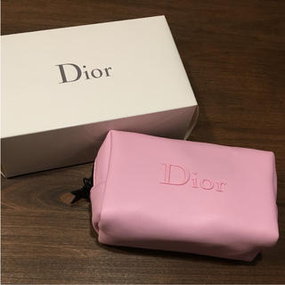ディオール(Dior)のDior ノベルティ ポーチ ピンク 星 チャーム(ポーチ)
