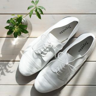 レペット(repetto)の【セール】レペット zizi ジジ 43 メンズ repetto 白 ホワイト(ドレス/ビジネス)