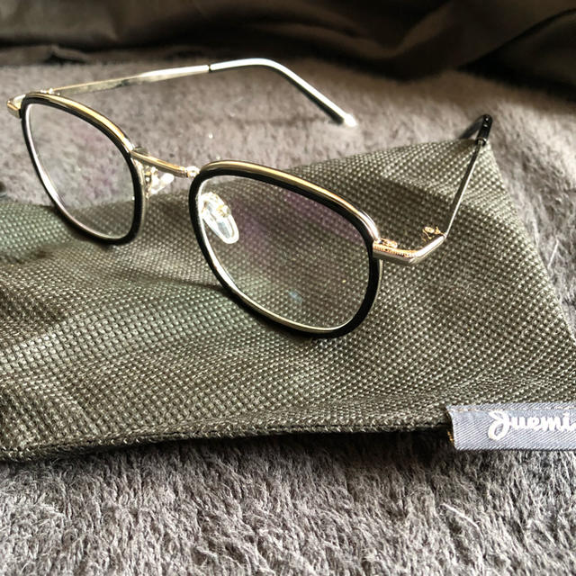 SeaRoomlynn(シールームリン)のjuemi   Vintage Square Glasses  ブラック レディースのファッション小物(サングラス/メガネ)の商品写真