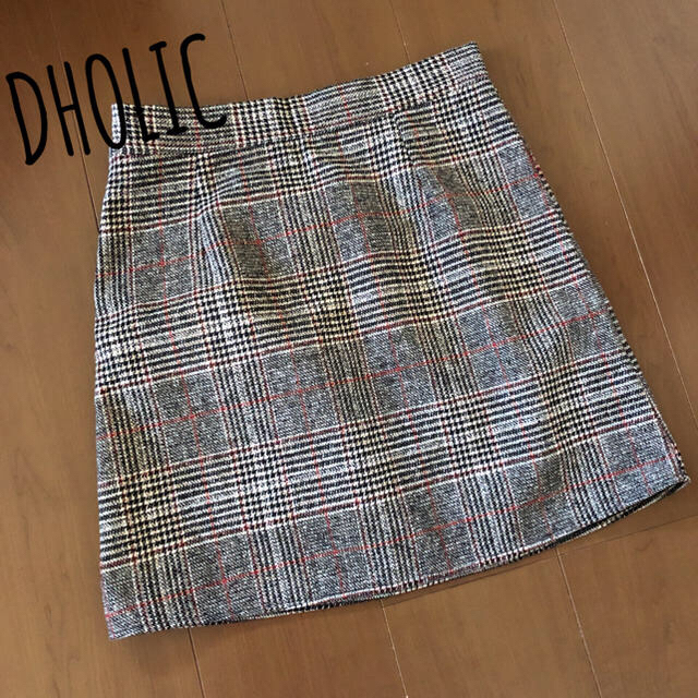 dholic(ディーホリック)のDHOLIC＊グレンチェックスカート レディースのスカート(ミニスカート)の商品写真