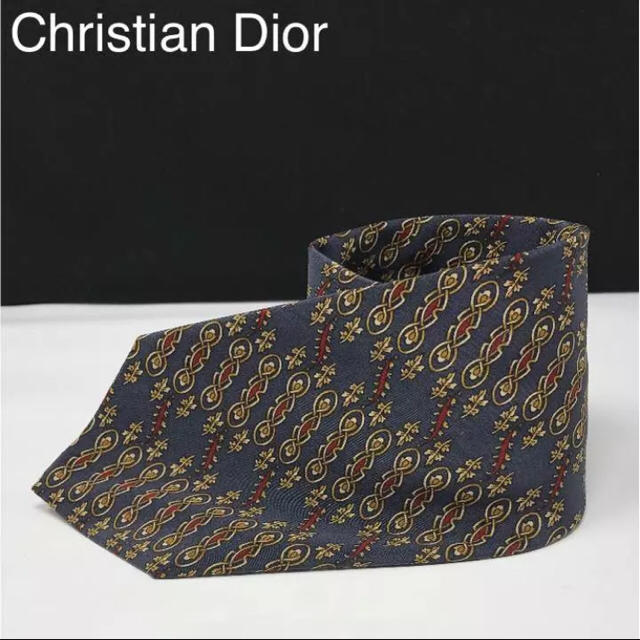 Christian Dior(クリスチャンディオール)の正規品 クリスチャンディオール シルク100% ネクタイ メンズのファッション小物(ネクタイ)の商品写真