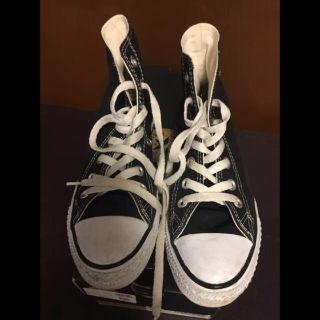 コンバース(CONVERSE)のコンバース ハイカット 黒(スニーカー)