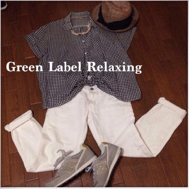 UNITED ARROWS green label relaxing(ユナイテッドアローズグリーンレーベルリラクシング)のグリーンレーベル シャツ レディースのトップス(シャツ/ブラウス(半袖/袖なし))の商品写真