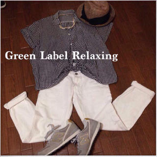 ユナイテッドアローズグリーンレーベルリラクシング(UNITED ARROWS green label relaxing)のグリーンレーベル シャツ(シャツ/ブラウス(半袖/袖なし))