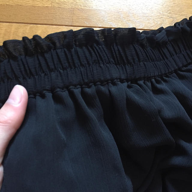 WEGO(ウィゴー)のウィゴー 黒 フィッシュテールスカート レディースのスカート(ロングスカート)の商品写真