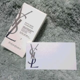 イヴサンローランボーテ(Yves Saint Laurent Beaute)の♦値下げ◇YSLイヴ・サンローラン◇ホワイトモードファンデ〔#2〕◇未使用◇(ファンデーション)