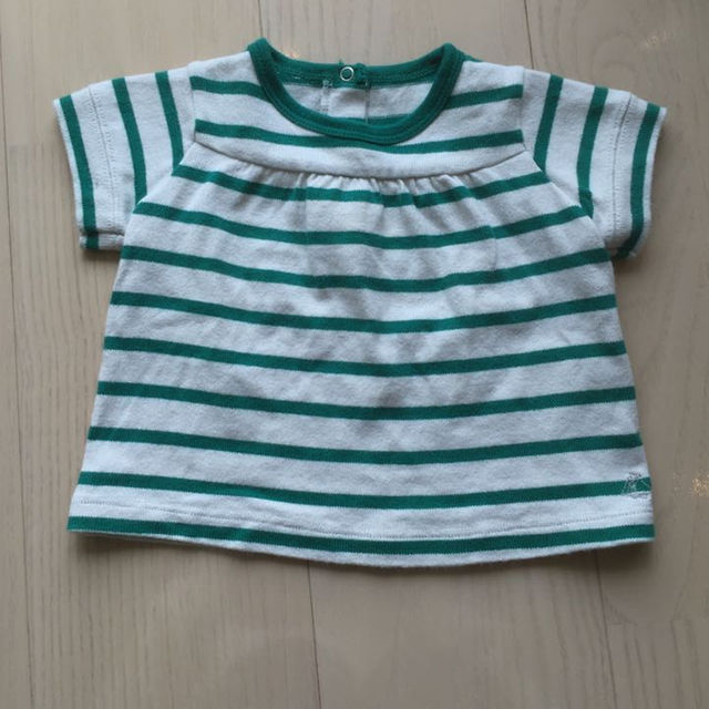 PETIT BATEAU(プチバトー)の美品☆プチバトー♡半袖カットソー キッズ/ベビー/マタニティのベビー服(~85cm)(その他)の商品写真