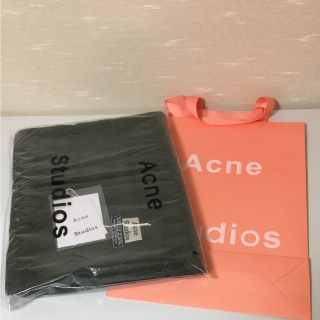 アクネ(ACNE)の売り切り‼️Acne大判ストール  グリーン マフラーAcneStudios(マフラー/ショール)