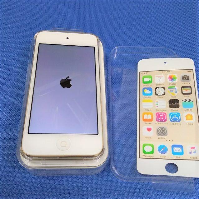 Apple(アップル)のApple iPod touch 16GB 第6世代 ゴールド スマホ/家電/カメラのオーディオ機器(ポータブルプレーヤー)の商品写真