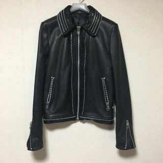 バナルシックビザール(banal chic bizarre)のbanal chic bizarre シングルレザーライダースジャケット  新品(ライダースジャケット)