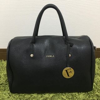 フルラ(Furla)のフルラ ♡ボストンバッグ♡ブラック(ボストンバッグ)