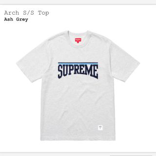 シュプリーム(Supreme)のSupreme Arch S/S Top Tee グレー XL Tシャツ(Tシャツ/カットソー(半袖/袖なし))