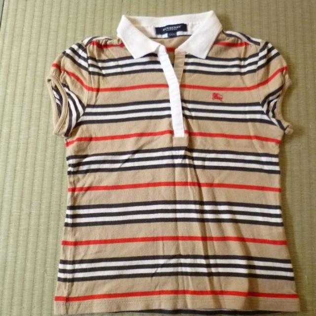 BURBERRY(バーバリー)の★120Ａ　バーバリーの半袖シャツ キッズ/ベビー/マタニティのキッズ服女の子用(90cm~)(Tシャツ/カットソー)の商品写真