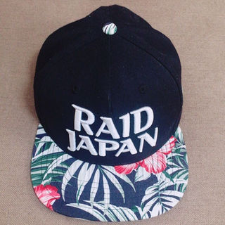 RAID JAPAN キャップ ボタニカル柄(その他)
