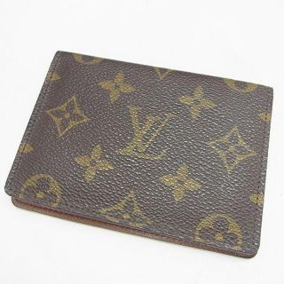 ルイヴィトン(LOUIS VUITTON)のルイヴィトン　定期入れ　カードケース　モノグラム　正規品　S22600(名刺入れ/定期入れ)