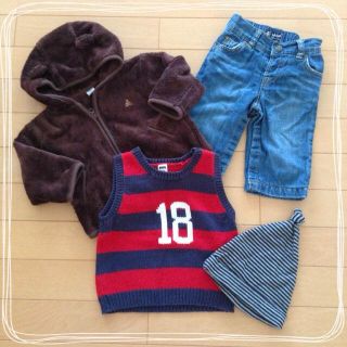 ギャップ(GAP)のbabyGAP♡男の子セット(カバーオール)