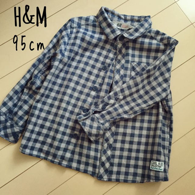 H&M(エイチアンドエム)のH&M✧チェックシャツ キッズ/ベビー/マタニティのベビー服(~85cm)(その他)の商品写真