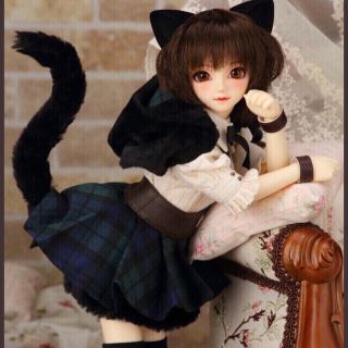 ボークス(VOLKS)の【新品】SDCute 黒猫ルネ Rene the Black Cat  SD(その他)