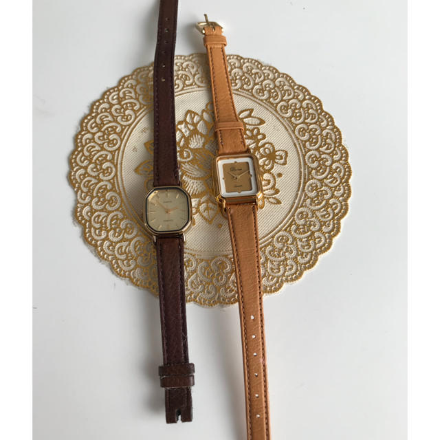 CASIO(カシオ)の<レディース腕時計>２点セット レディースのファッション小物(腕時計)の商品写真