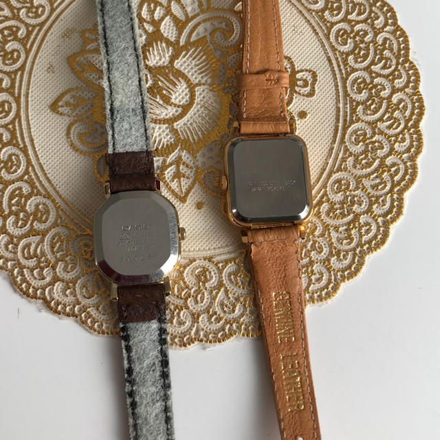 CASIO(カシオ)の<レディース腕時計>２点セット レディースのファッション小物(腕時計)の商品写真