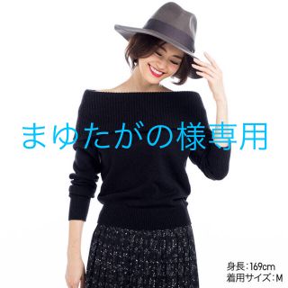 ユニクロ(UNIQLO)の【まゆたがの様専用】ユニクロ ラムブレンドオフタートルネックセーター XL／黒(ニット/セーター)