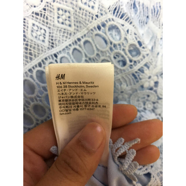 H&M(エイチアンドエム)の杏仁様専用！H&M レース ワンピース レディースのワンピース(ひざ丈ワンピース)の商品写真