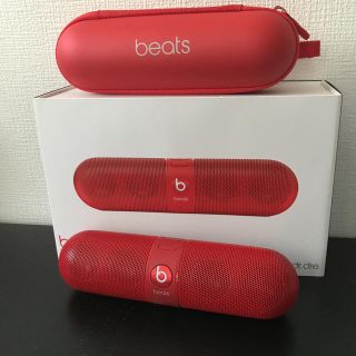 ビーツバイドクタードレ(Beats by Dr Dre)のBeats pill red bluetooth (スピーカー)