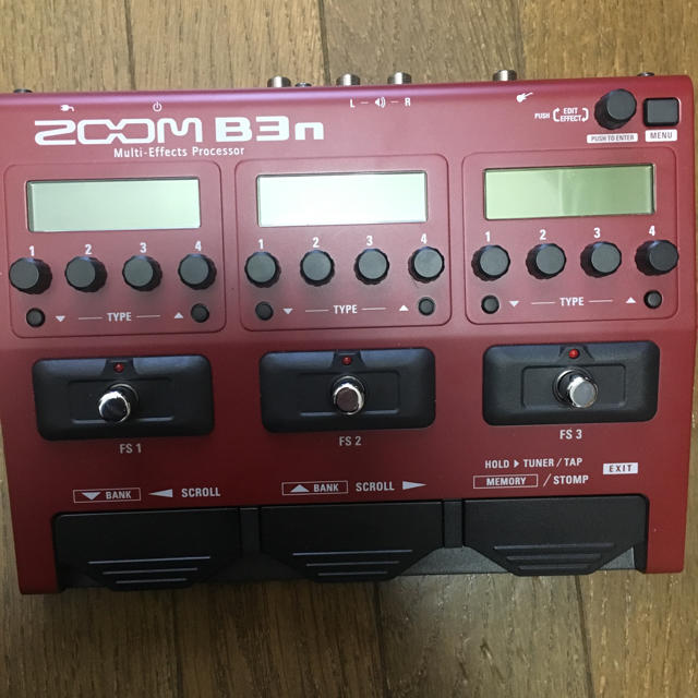 Zoom(ズーム)のzoom b3n 楽器のベース(ベースエフェクター)の商品写真