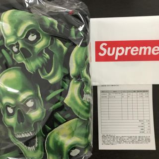 シュプリーム(Supreme)のskull pile hooded sweatshirt multi Lサイズ(パーカー)