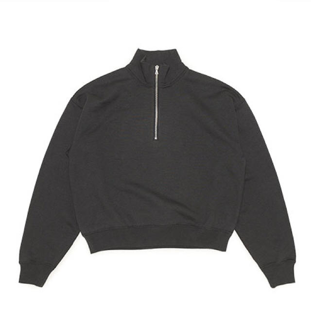 Auralee Back Wool Sweat Half Zip P/O メンズのトップス(スウェット)の商品写真