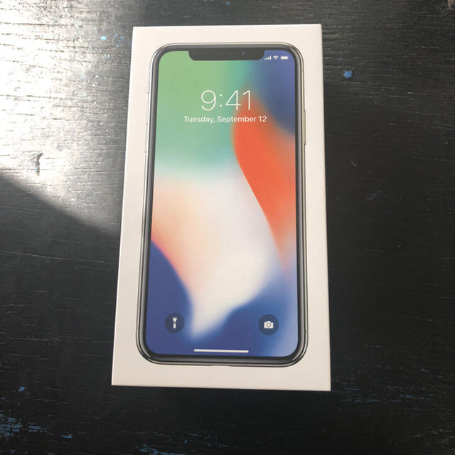 シムフリー iPhonex 256gb au 美品 - スマートフォン本体