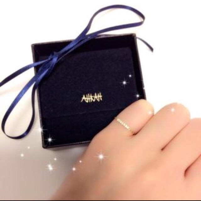 AHKAH AHKAH♡チェーンピンキーリングの通販 by sakura｜アーカーならラクマ - 爆買い低価