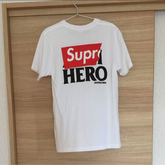 Supreme(シュプリーム)のだるま様専用 supreme × antiHERO BOXLOGO Sサイズ メンズのトップス(その他)の商品写真