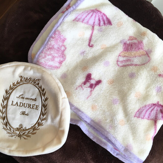 LADUREE(ラデュレ)のラデュレ LADUREE ブランケット 膝掛け キッズ/ベビー/マタニティのこども用ファッション小物(おくるみ/ブランケット)の商品写真