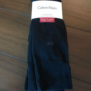 カルバンクライン(Calvin Klein)の送料無料！カルバンクライン靴下 4足セット 25-29センチ(その他)