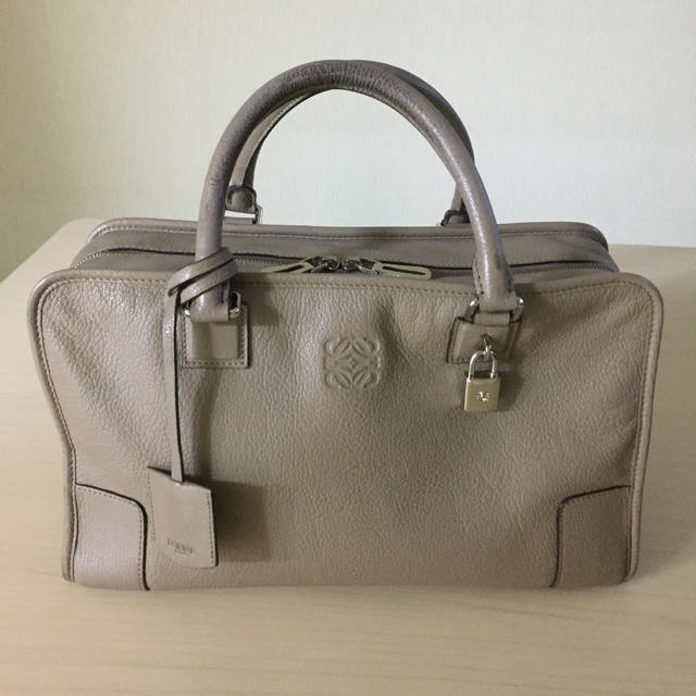 LOEWE - 【専用】ロエベ アマソナ36 グレージュ ハンドバック LOEWEの通販 by coco419's shop｜ロエベならラクマ