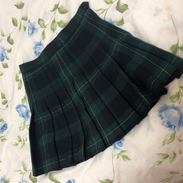 American Apparel - アメアパ テニススカート 緑チェックの通販 American Apparel - アメアパ テニススカート 緑チェックの通販