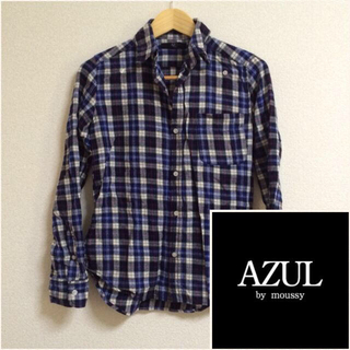 アズールバイマウジー(AZUL by moussy)のAZUL by moussy♡シャツ(シャツ/ブラウス(長袖/七分))