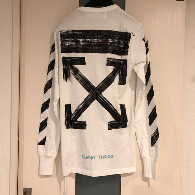 正規品 新品 未使用 off-white ロンT オフホワイト