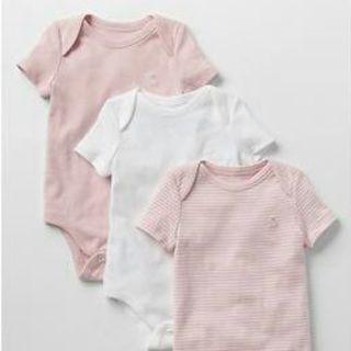 ベビーギャップ(babyGAP)の値下げ⇩新品未使用！Baby Gap＊半袖ボディ3set　size80(パジャマ)