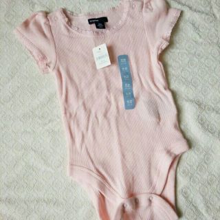 ベビーギャップ(babyGAP)の値下げ⇩新品未使用！Baby gap＊レース付半袖ロンパース　size12-18(その他)