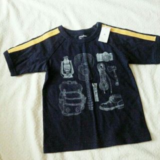 ベビーギャップ(babyGAP)の新品未使用！Baby gap＊ラグランスリーブTシャツ　size100(その他)