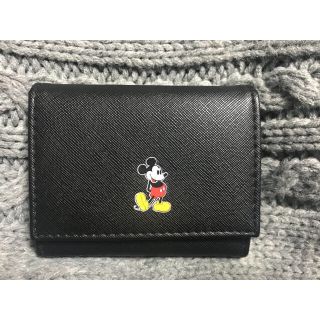 ディズニー(Disney)のmini 付録 フリークス ストア　クラシックミッキー　レザー調 三つ折り 財布(財布)