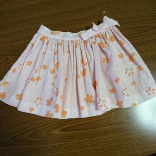 ベビーギャップ(babyGAP)のbabygap 花柄スカート 6-12mos(スカート)