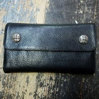 クロムハーツ(Chrome Hearts)のクロムハーツ レザーロングウォレット(長財布)