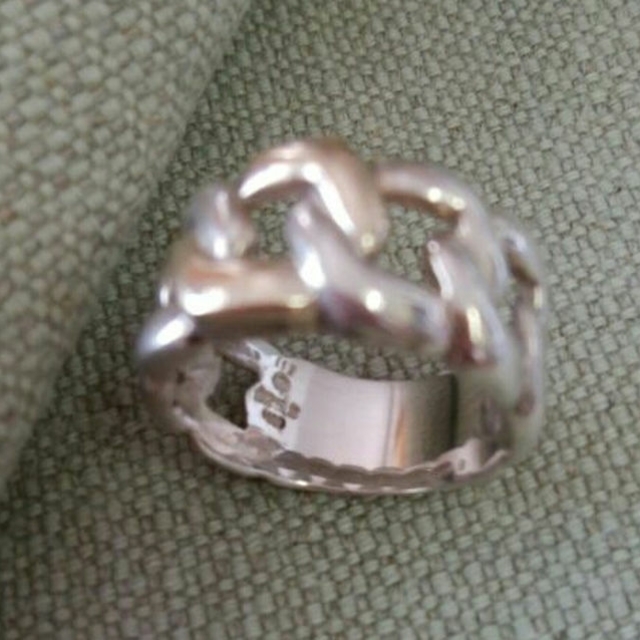 Vendome Aoyama(ヴァンドームアオヤマ)の美品お値下げ中！　シルバー&ゴールドリング レディースのアクセサリー(リング(指輪))の商品写真