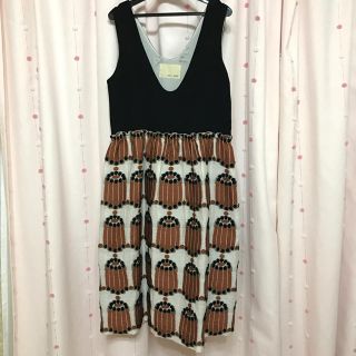 1.5mカット限定★マッシュルームジャガード生地茶白☆プープレ