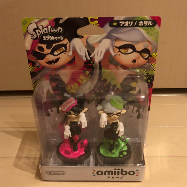 Nintendo Switch Splatoon Amiibo アオリ ホタル スプラトゥーン アミーボの通販 By ニンテンドースイッチならラクマ