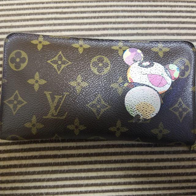 激安送料無　LOUIS VUITTON（ルイヴィトン）モノグラム・パンダ　長財布