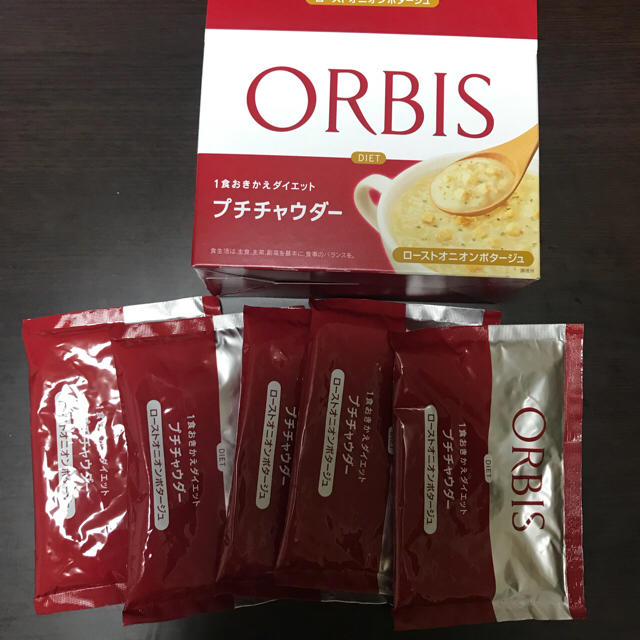 ORBIS(オルビス)のダイエットに♡【箱なし】オルビス　置き換えスープ　5袋 コスメ/美容のダイエット(ダイエット食品)の商品写真